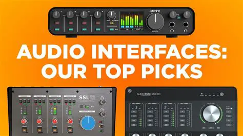 Key Features of an Audio Recording Interface