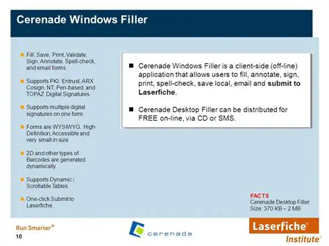 Key Features of Cerenade Filler