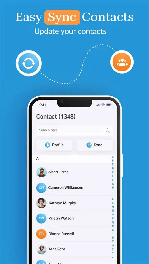 Key Features of Contacts Sync