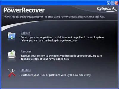 Key Features of CyberLink PowerRecover