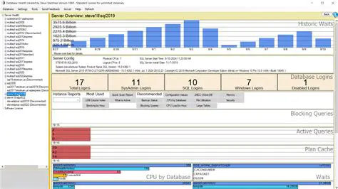 Key Features of Database Health Monitor