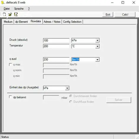 Key Features of Deltacalc 8