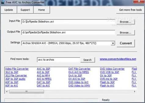 Key Features of Free Adobe Flash to Archos SE