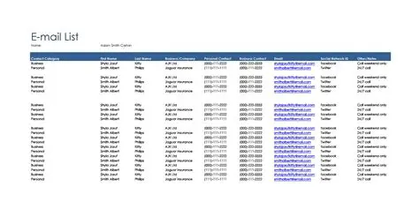 Key Features of Mailing List Studio