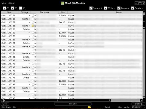 Key Features of Moo0 FileMonitor