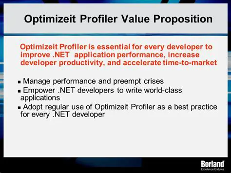 Key Features of Optimizeit Profiler