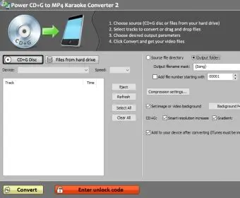 Key Features of Power CDG To MPG Converter