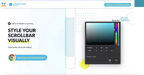 Key Features of ScrollBar Styler