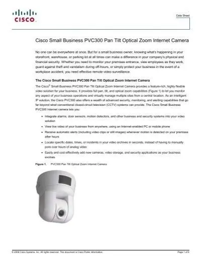 Key Features of the Cisco Small Business PVC300 Setup Wizard