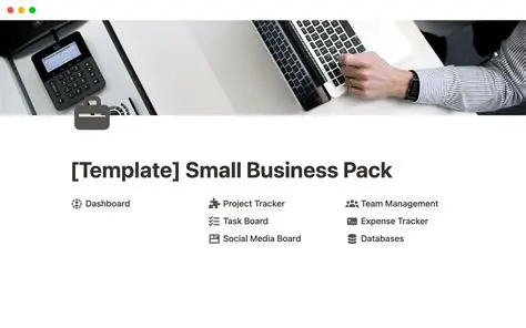Key Features of the Small Business Pack