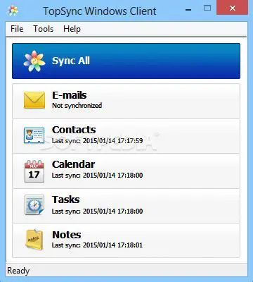 Key Features of TopSync Windows Client