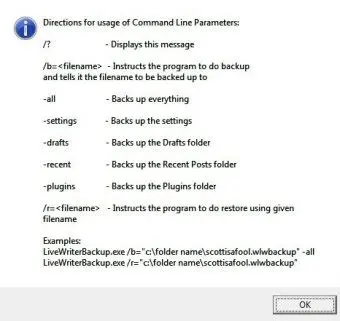 Key Features of Windows Live Writer Backup