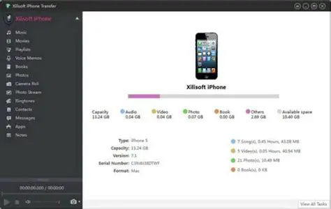Key Features of Xilisoft iPhone Apps Transfer