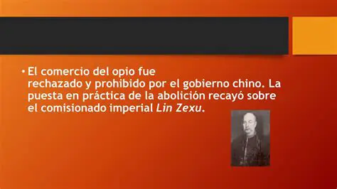 La Disputa sobre el Comercio de Opio