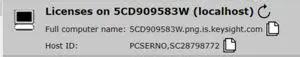 Launch Keysight License Manager