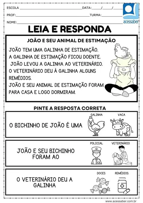 Leia o texto cuidadosamente