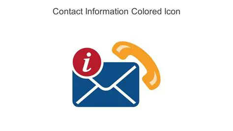 Look for contact information