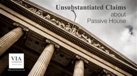 Making unsubstantiated claims