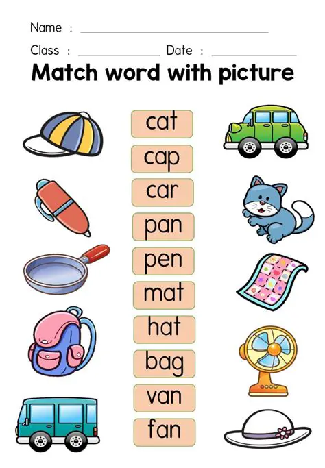 Matching the Words with Descriptions