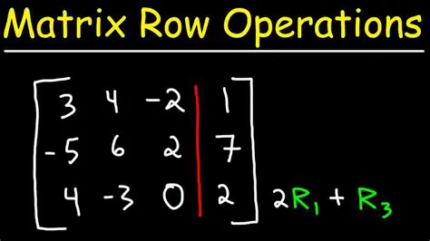 Matrix Operations Supported by MatrixSolver