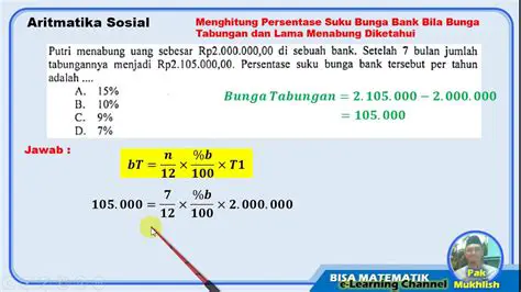 Menghitung Lama Menabung dengan Bunga