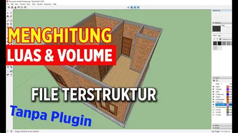 Menghitung luas dan volume bangunan