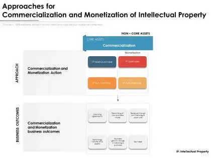 Monetization of Intellectual Property