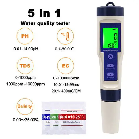 Monitoring of pH and Salinity