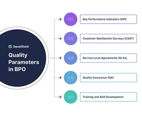 Monitoring of quality parameters