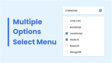 Multiple Selection Options