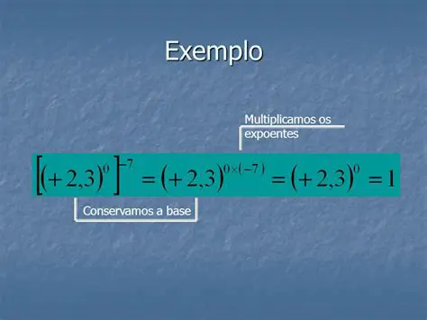 multiplicamos os expoentes