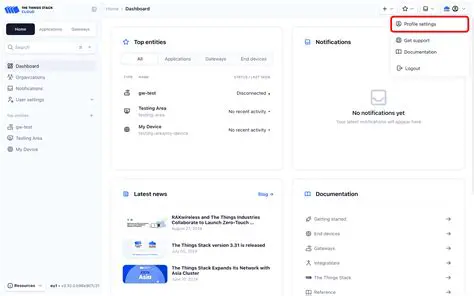 Navigate to Profile Settings