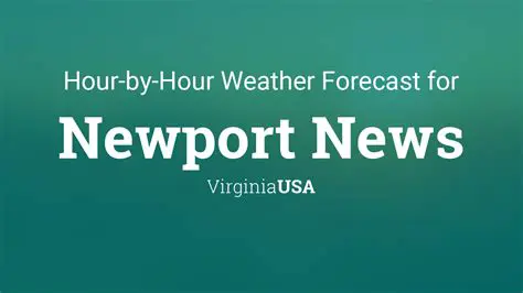 Newport News, Virginia Weather Today: Your Comprehensive Forecast & What to Expect