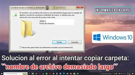 Nombres de archivo incorrectos