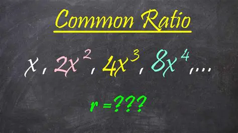 Not finding the common ratio