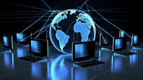 O desenvolvimento da tecnologia de computadores e a internet