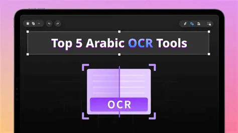 Overview of LEADTOOLS Arabic OCR SDK Module Technology
