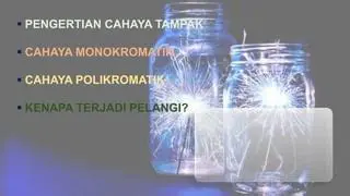 Percobaan Cahaya Monokromatik