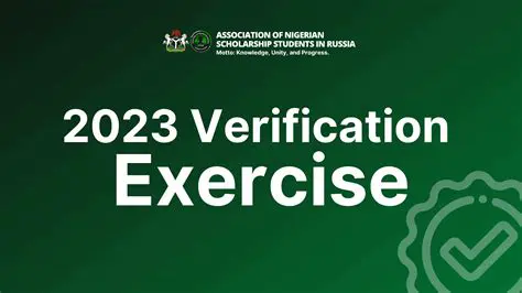 Perform a verification exercise