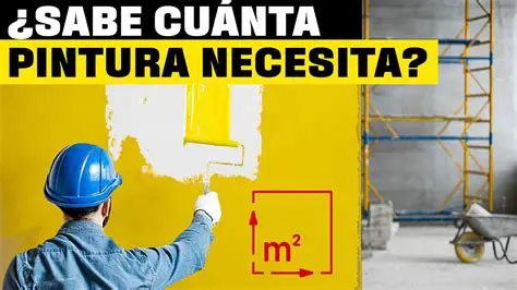Preguntas y respuestas sobre la cantidad de pintura necesaria