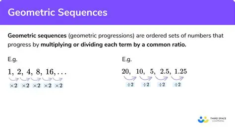 Properties of Geometric Sequences