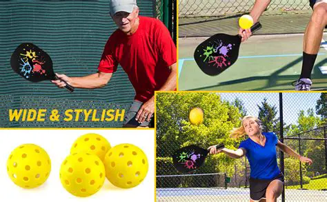 Random colored paddles and ball
