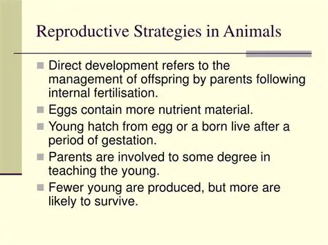 Reproductive Strategies in Animals