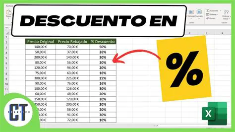 Resta el descuento del valor original
