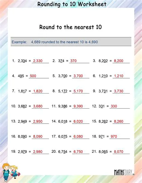 Rounding to the Nearest 10
