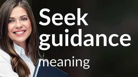 Seek guidance from a qualified professional