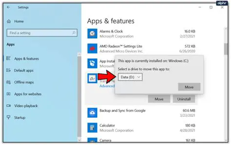 Select the Installation Location