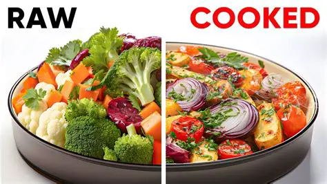 Separating raw and cooked foods