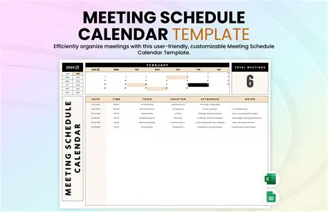 Service Meeting Schedule Editor