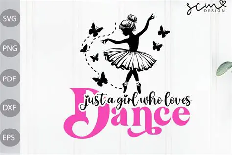 She is a happy person who loves to dance